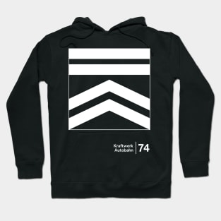 Autobahn - Minimalist Graphic Design Artwork Hoodie